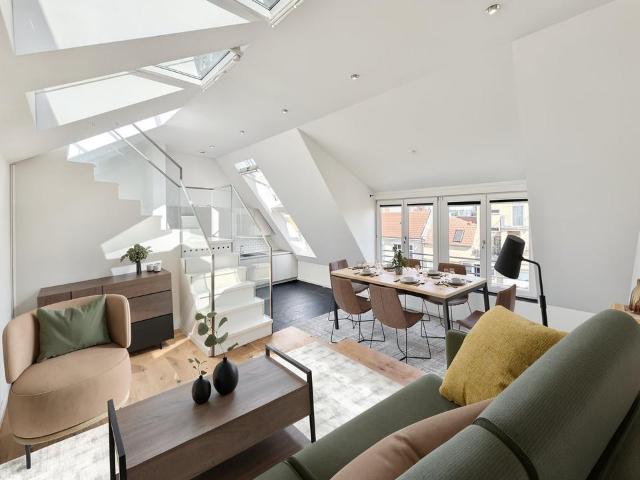 Architekten Penthouse mit Aufdachterrasse im Barbarossa Kiez