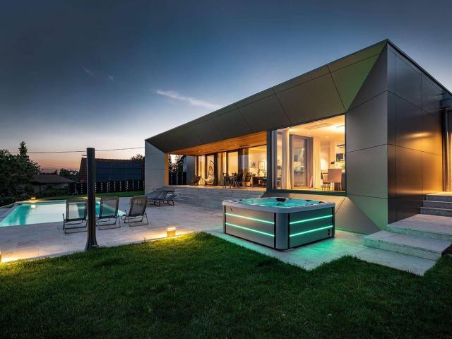 Architektenhaus mit exklusivem Panorama und Linzblick