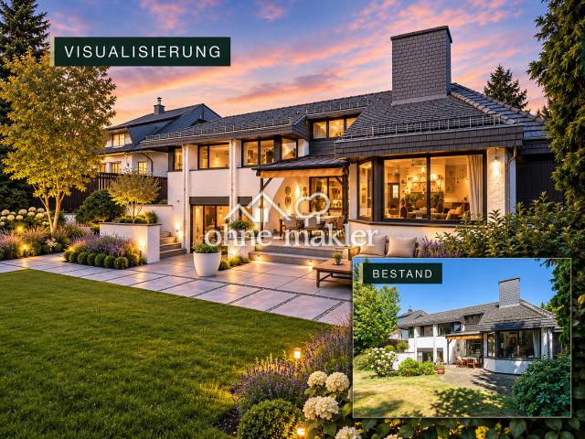 Architektenhaus mit Galerie auf 1.294 m² Grundstück