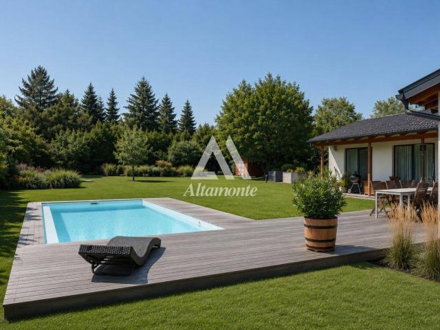 Architektenhaus mit Pool und Traumgarten in Gänserndorf Süd