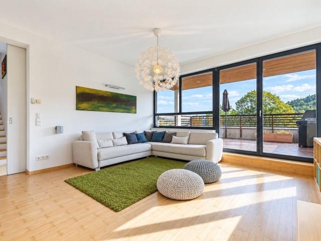 Architektenhaus Mitten im Grünen | 265 m² auf Drei Ebenen mit 4.136 m² Eigengrund in Kehr und Plesch