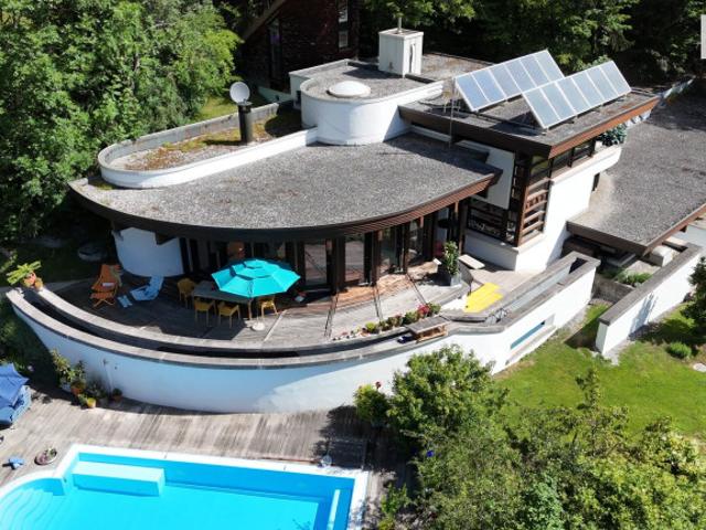 Architektenvilla mit Panoramablick über das Ötztal