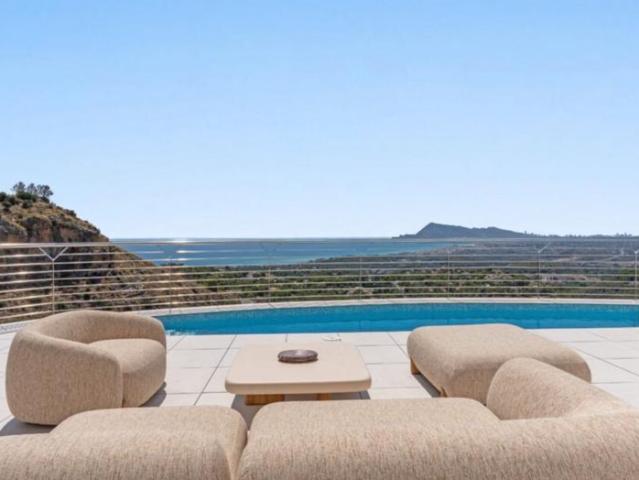 Architektonische Luxusvilla mit Panorama Meerblick in Altea