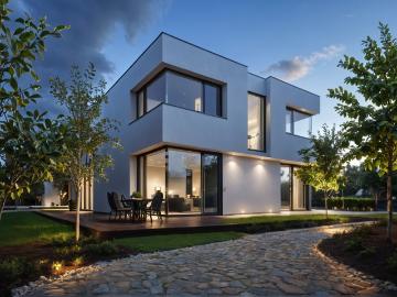 Architektonisches Highlight individuell geplantes Architektenhaus