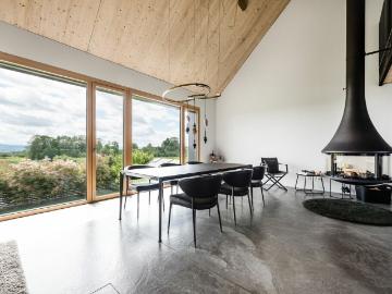 Architektonisches Schmuckstück mit Seeblick
