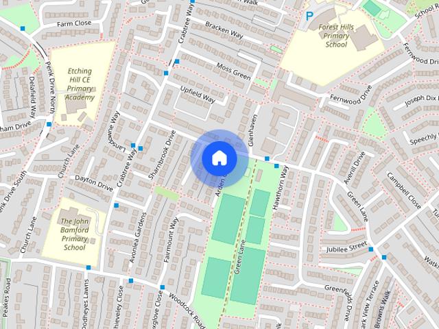 Arden Close, Rugeley, Staffordshire, WS15