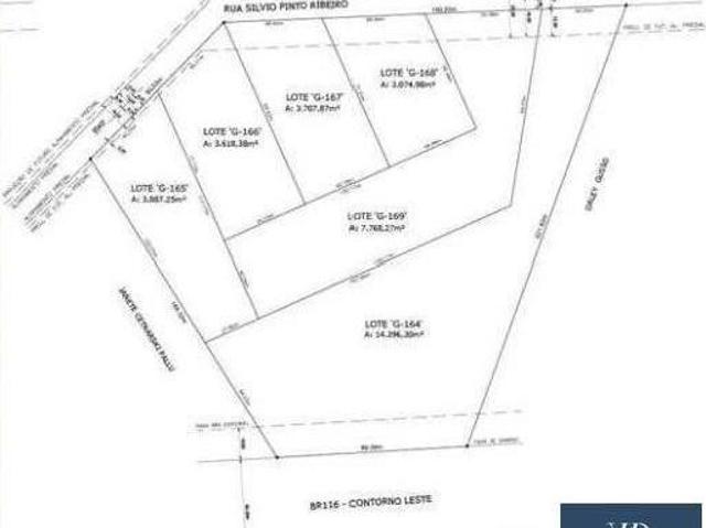 Área à venda, 36453 m² por R$ 27.500.000,00 Planta Quississana São José dos Pinhais/PR