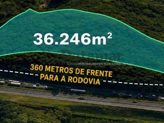 Área à venda | Itapecerica da Serra | Frente para BR 116 | Zoneamento industrial/comercial