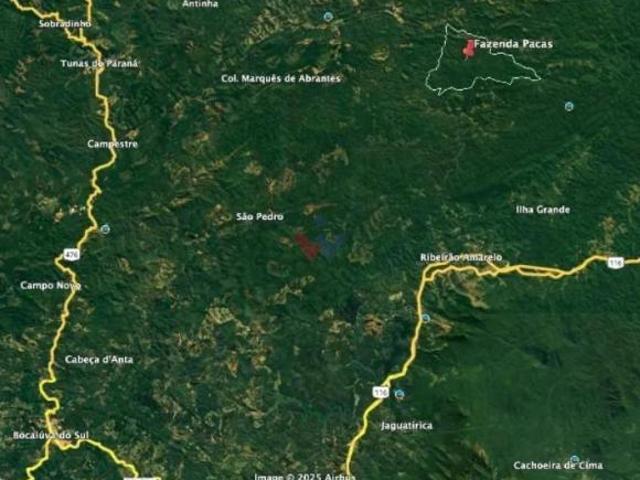 Área em Centro, Tunas do Paraná/PR de 1866m² à venda por R$ 19.000.000,00