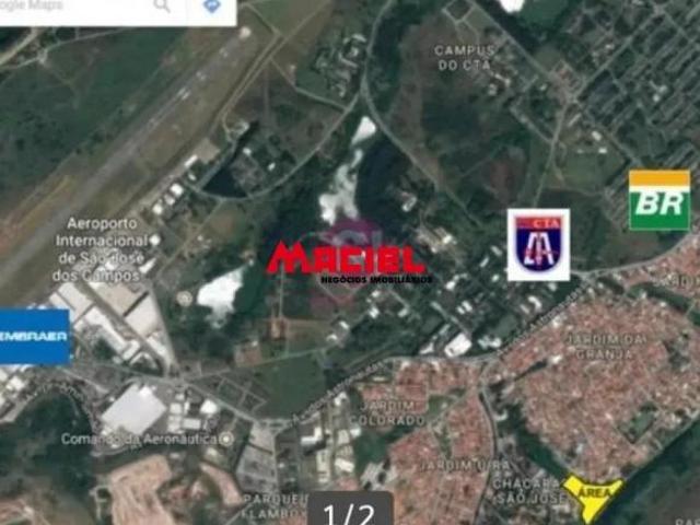 Área em São José dos Campos na zona leste