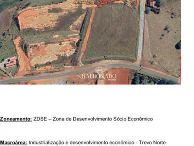 ÁREA INDUSTRIAL À VENDA CAMBUÍ MG PLATÔS PRONTOS PARA CONSTRUIR GALPOES