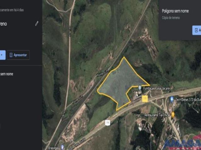 Área para venda na Rodovia Presidente Dutra em Jacareí