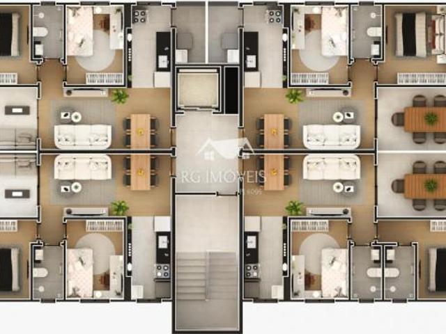 Área Privativa / Garden com 2 quartos à venda em Belo Horizonte, no bairro Brasil Industrial