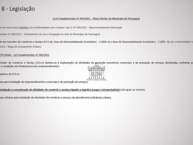 Área Retroportuária com projeto Pátio de Caminhões