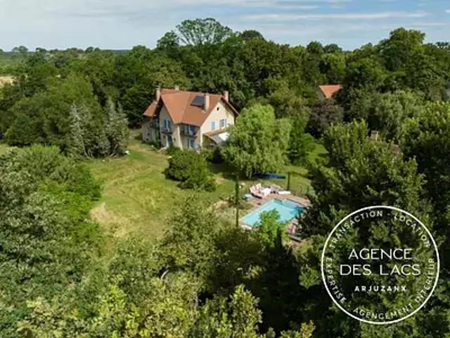 Arengosse 40110 Achat / Vente maison 12 pièces t12 piscine terrasse
