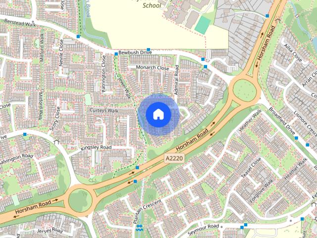 Argus Walk, Bewbush, Crawley, West Sussex