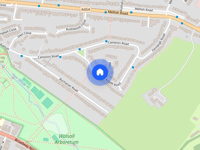 Argyle Road, Walsall, West Midlands, WS4
