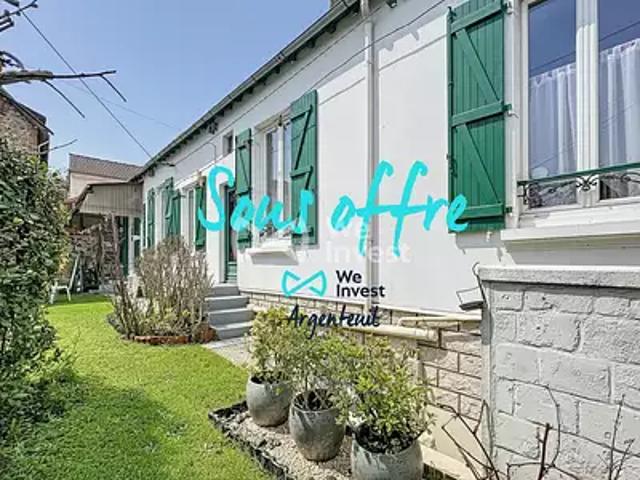Argenteuil 95100 Achat / Vente maison 5 pièces t5