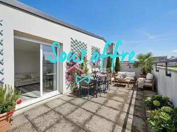Argenteuil 95100 Achat / Vente appartement 4 pièces t4 au dernier étage terrasse