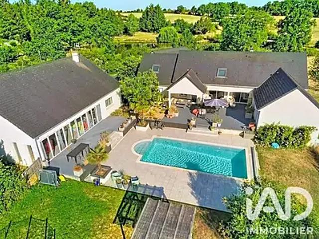 Argenton sur Creuse 36200 Achat / Vente maison 13 pièces t13 piscine terrasse