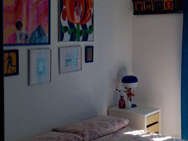 Ari's house in the Pigneto area