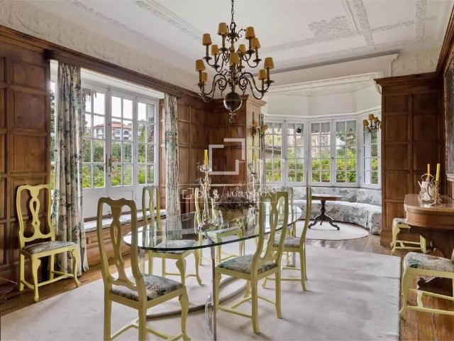 Aristocratic Villa with French Charm for Rent in San Sebastián