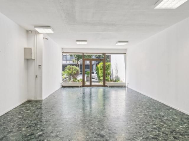 Arkade im Herzen des Viertels Sécheron