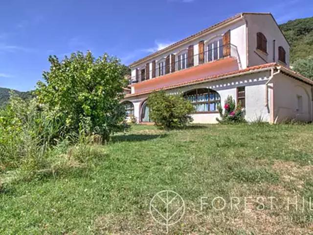 Arles sur Tech 66150 Achat / Vente maison 10 pièces t10 jardin terrasse