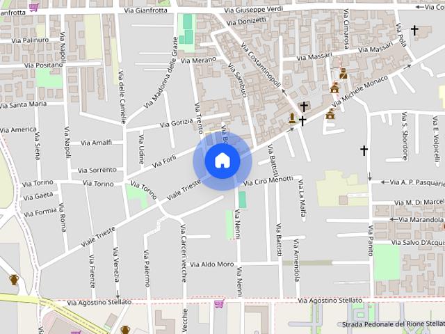 Arredato con mobili moderni