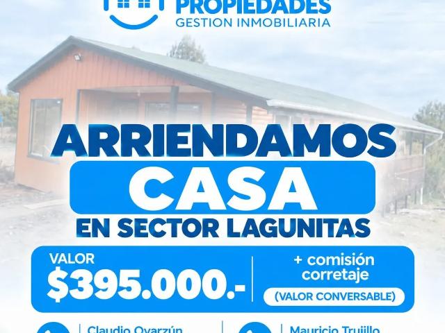 Arrendamos Casa En Sector Lagunitas