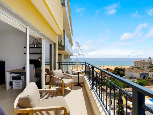 ARRENDAMENTO ANUAL PENTHOUSE DE LUXO T4, VISTA MAR E RIO NA PRAIA DA ROCHA