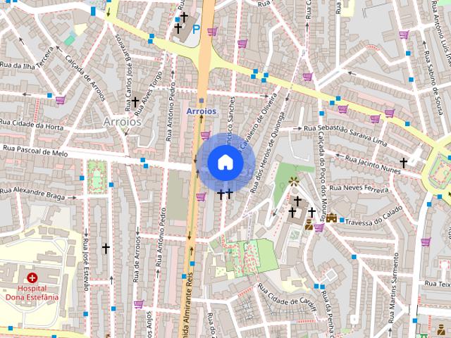 Arrendo apartamento em Lisboa rua Curcifixo