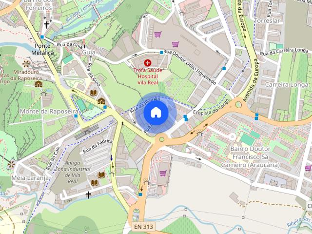 Arrendo apartamento T0 em Vila Real