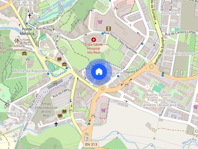 Arrendo apartamento T0 em Vila Real