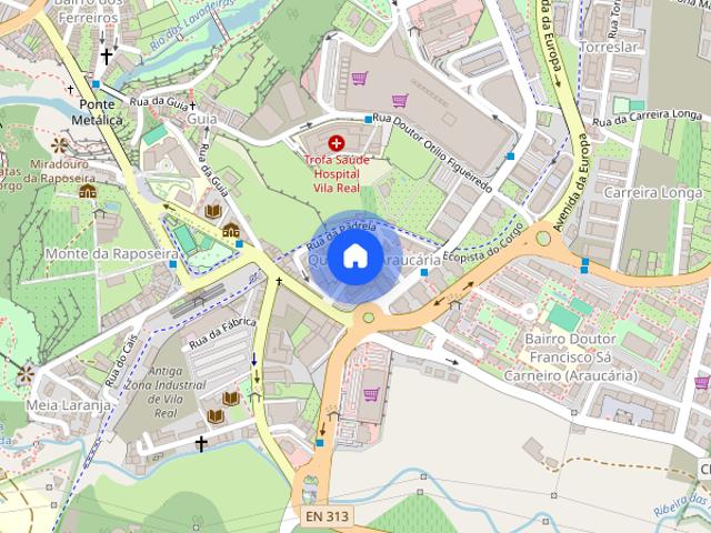 Arrendo apartamento T0 em Vila Real