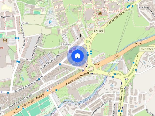 Arrendo apartamento T0 junto a Universidade