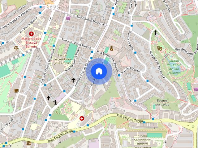 Arrendo apartamento T1 Coimbra rua Padre Americo