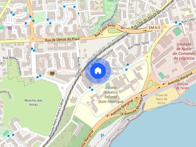 Arrendo apartamento T1 em Paco de Arcos Oeiras