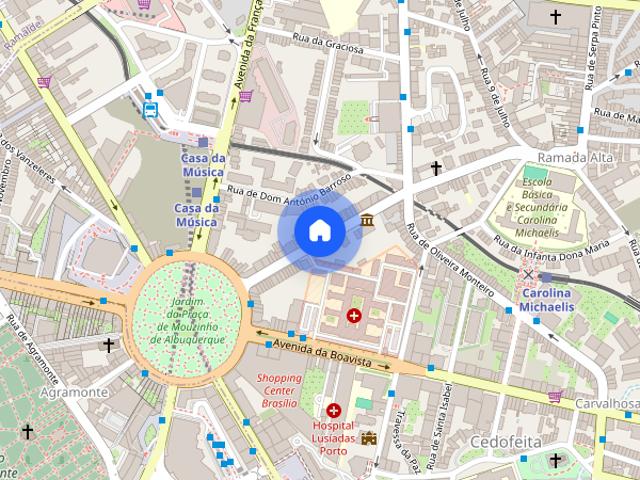 Arrendo apartamento T1 Porto Casa da Musica