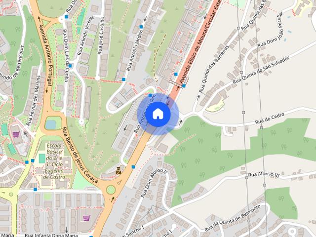 Arrendo apartamento T3 na Avenida Elisio de Moura