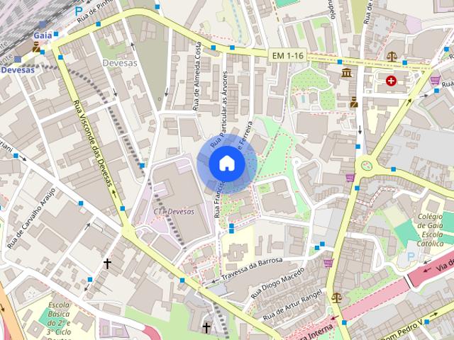 Arrendo apartamento T3 central em VNGaia