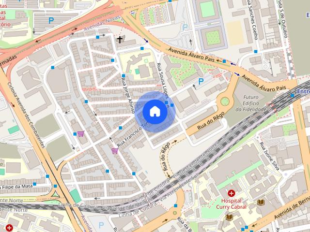 Arrendo apartamento T3 perto da Cidade Universitaria