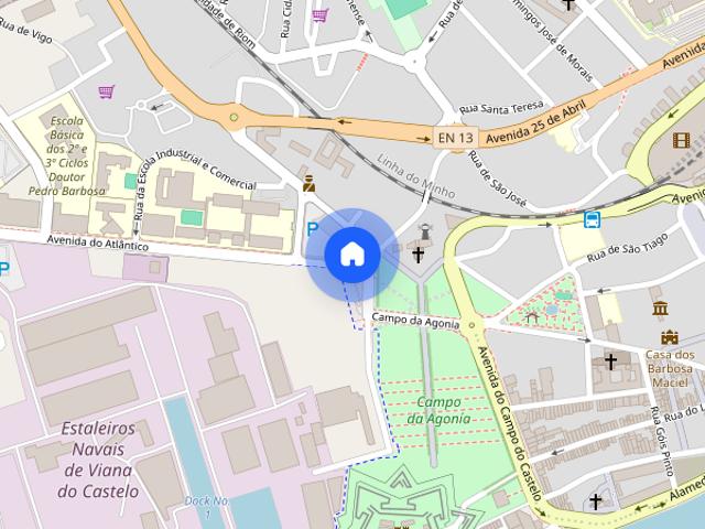 Arrendo quarto ou apartamento centro de Viana