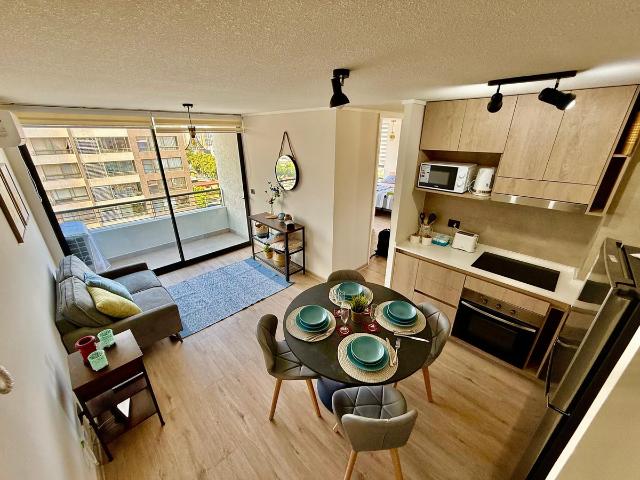 Arrienda dueño, departamento nuevo amoblado, piso 12, 2d2b