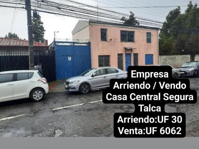 Arriendo / Vendo Casa Central Instituciones/ Empresas, Talca