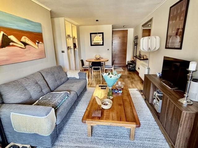 ARRIENDO ACOGEDOR DEPTO 2 DORMITORIOS, 2 BAÑOS, ESTAC, BD