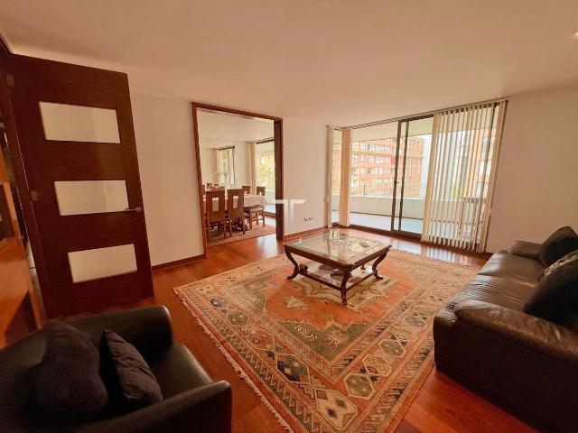 Arriendo amoblado en barrio el golf/pasos de metro alcántara
