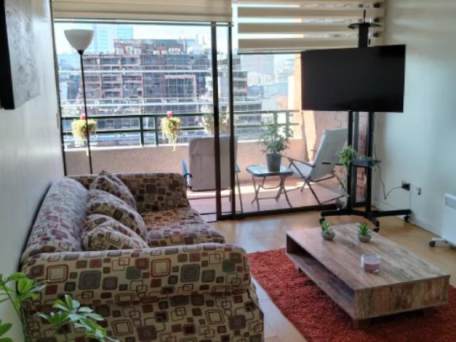 ARRIENDO AMPLIO DEPTO AMOBLADO EN PROVIDENCIA