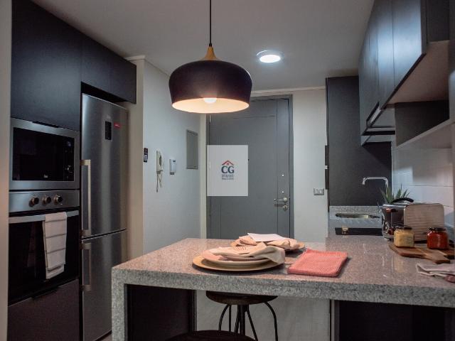 ARRIENDO AMPLIO DEPTO. NUEVO DE 1D y 1 B MAS ESTAC. Y BOD. EN ÑUÑOA $530.000 A media cuadra de Metro Irarrázaval