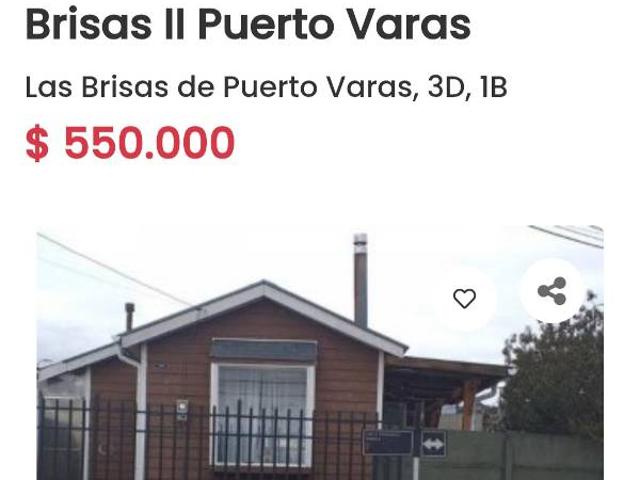 Arriendo AÑO CORRIDO, Las Brisas de Puerto Varas